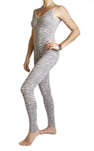 Zebra Grey Catsuit - FUNKY SIMPLICITY