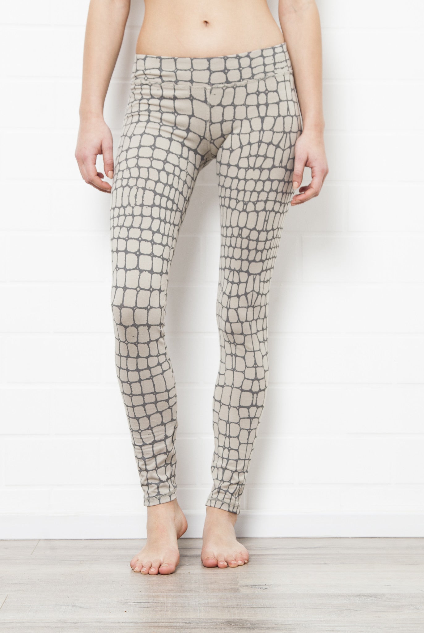 Leggings Crocodile Grey - FUNKY SIMPLICITY