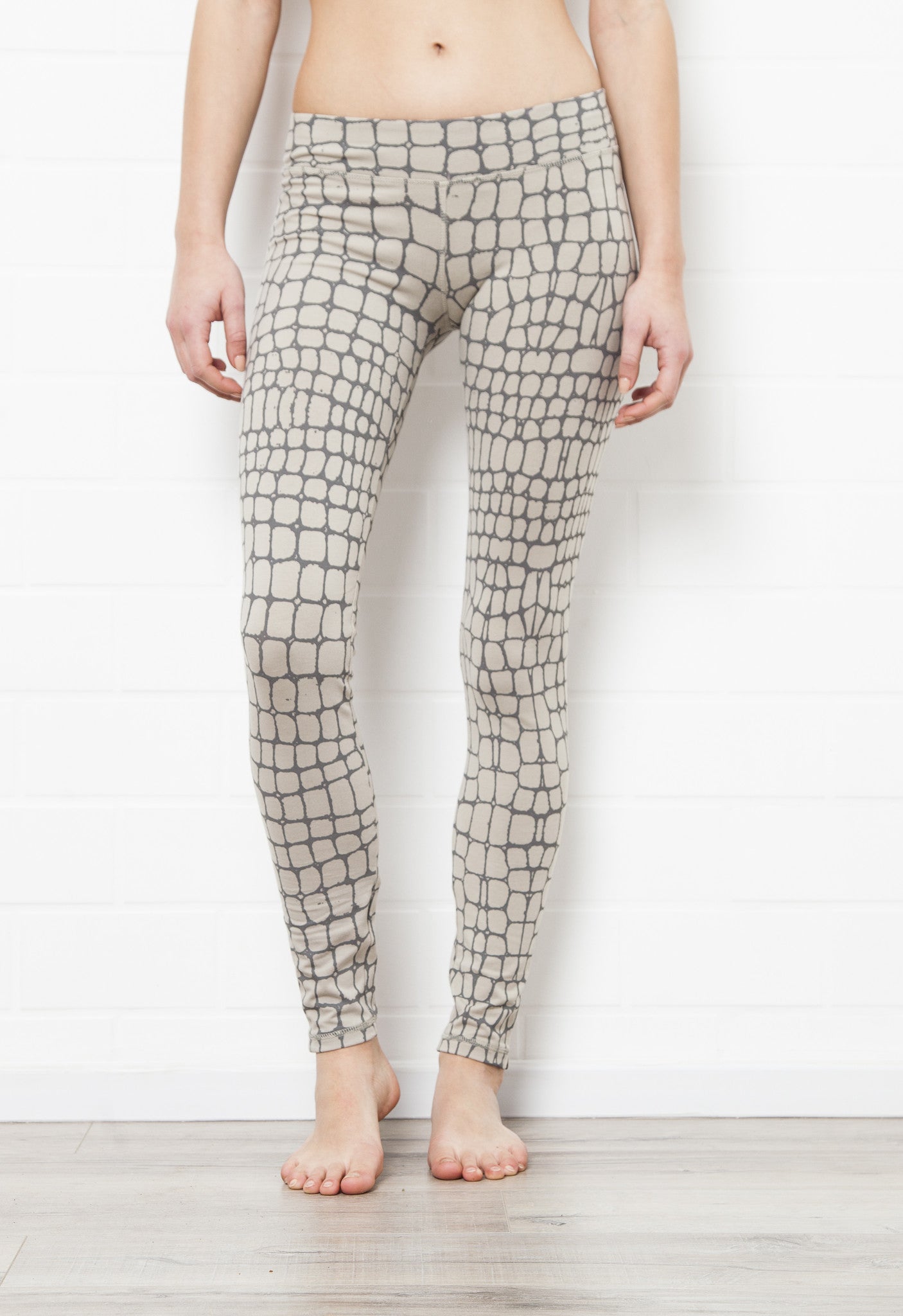 Leggings Crocodile Grey - FUNKY SIMPLICITY