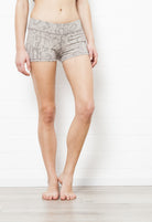 Yoga Hotpants - Grey Dragon - Beach Shorts - FUNKY SIMPLICITY